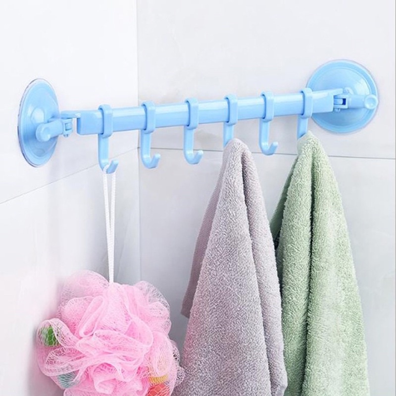Thanh Móc Treo Hít Tường Đa Năng Siêu Tiện Ích