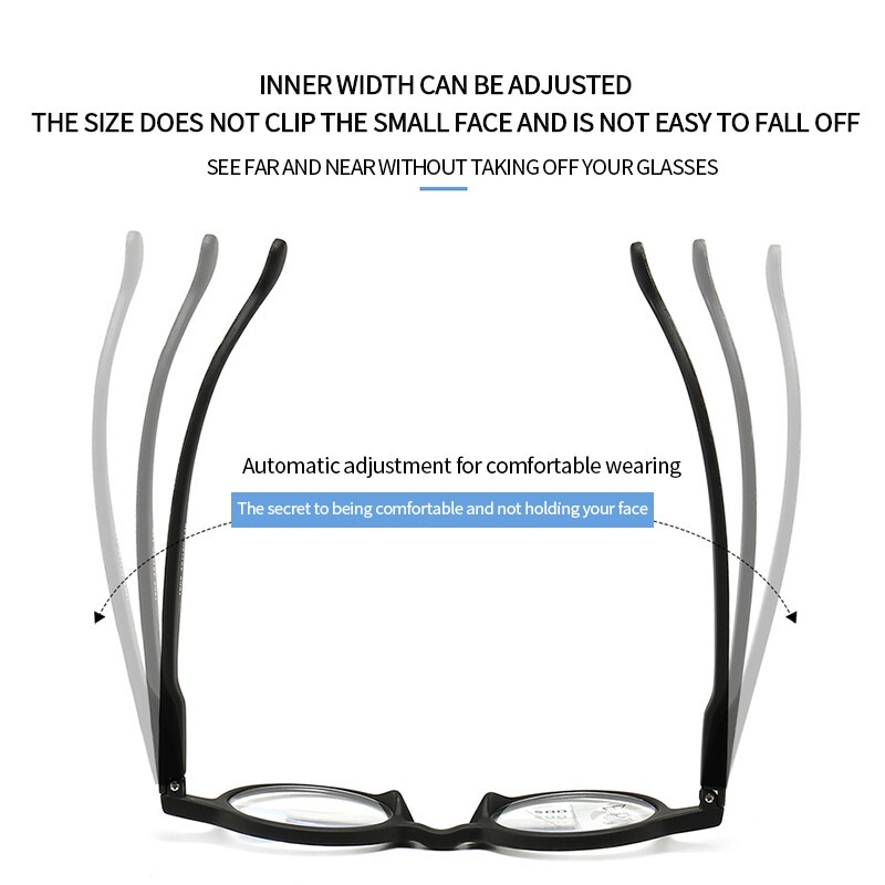 Kính Đọc Sách PTQ Chống Ánh Sáng Xanh Đa Năng Cho Nam Nữ