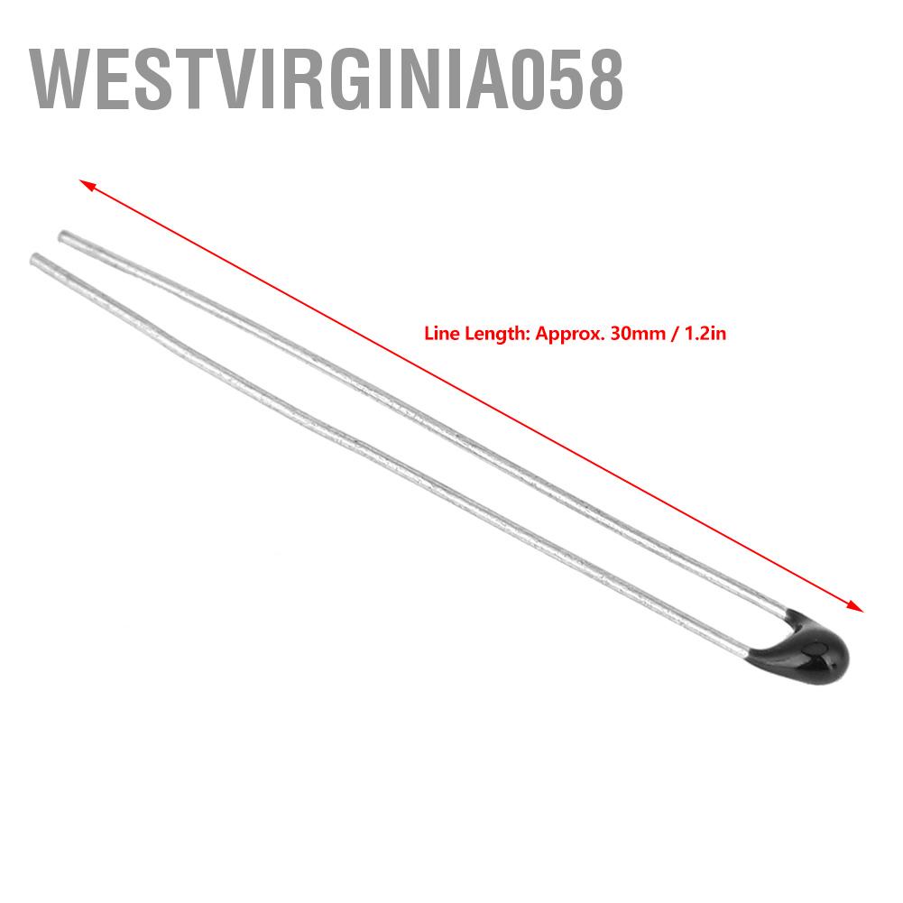 Có thể bán buôn 10 cái MF52 NTC Thermistor Cảm biến nhiệt độ chính xác cao với cáp 30mm Westvirginia058 Hàng giao ngay