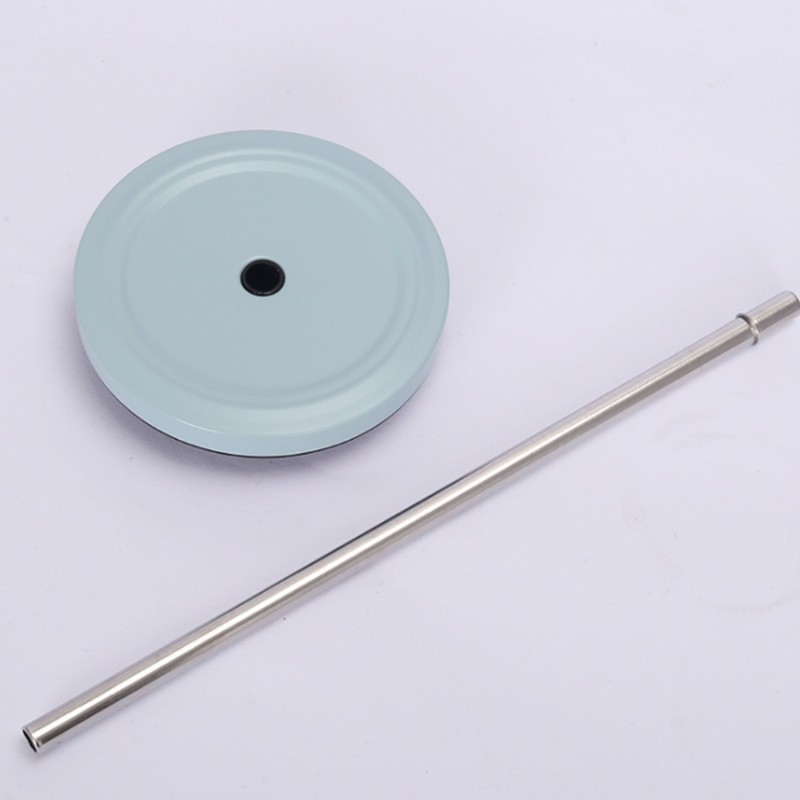 Cốc Uống Nước 25oz Bằng Thép Không Gỉ Có Ống Hút