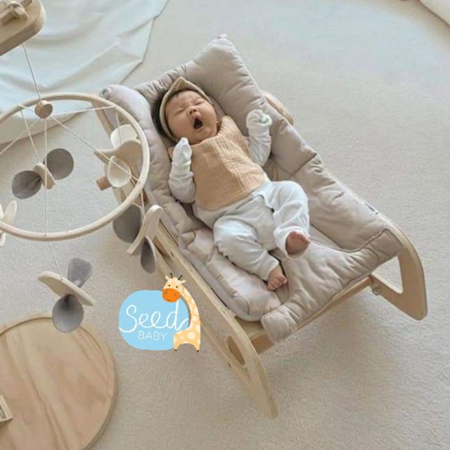 Ghế rocking chair Sagepole hàng cao cấp Hàn quốc - Seed Baby