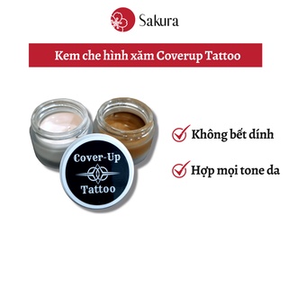 Kem nền che khuyết điểm hình xăm Cover Up chính hãng chống nước lâu trôi