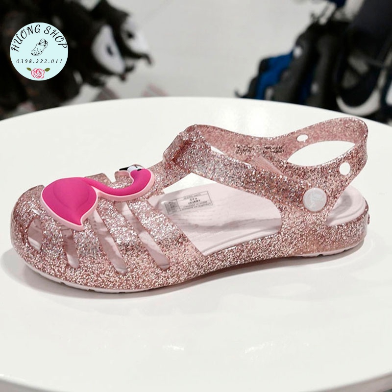 Sandal Isabella nhũ lấp lánh xinh xắn cho bé gái