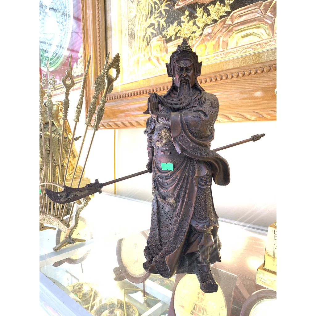 Tượng Quan Công - QUAN VÂN TRƯỜNG BẰNG ĐỒNG NGUYÊN CHẤT