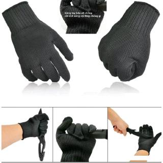 Găng tay chống cắt - Bảo hộ lao động Được làm bằng thép dây không gỉ