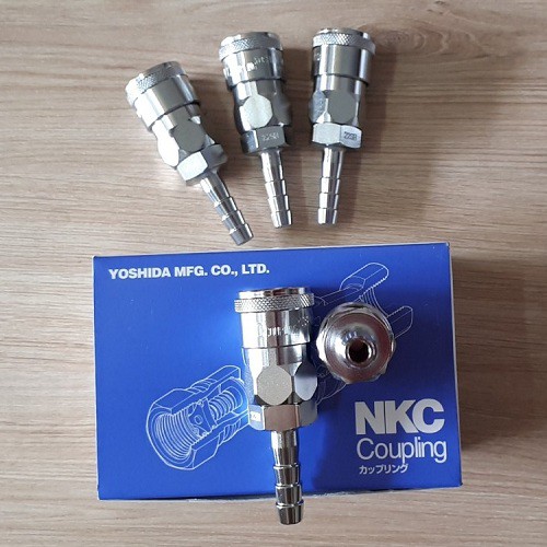 Đầu nối nhanh khí nén NKC NL-22SH Nhật Bản