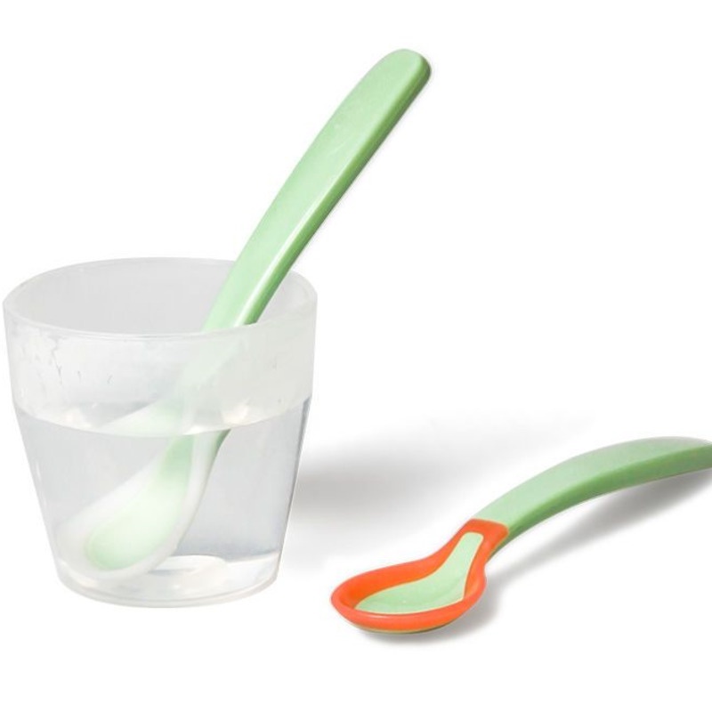 Muỗng Silicon Thay Đổi Màu Sắc Theo Nhiệt Độ Cho Bé