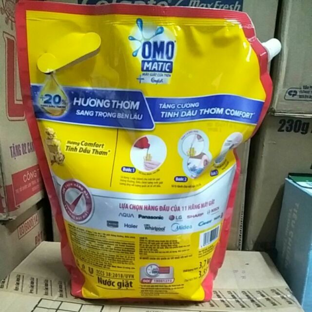 NƯỚC GIẶT OMO MATIC  3.7KG