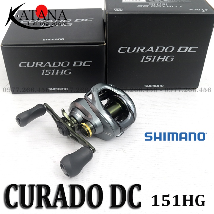 Máy câu ngang Shimano Curado DC - Máy Câu Lure Chất Lượng Cao - HOT HOT HOT HOT