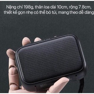 Loa Bluetooth Mini 5.0 ROBOT RB100 Hỗ trợ thẻ Micro SD & USB DÚNG HÃNG robot
