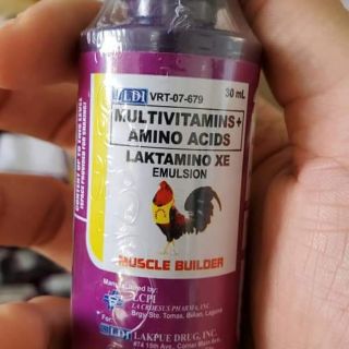 Thuốc nuôi gà đá Lakt amino   60ml