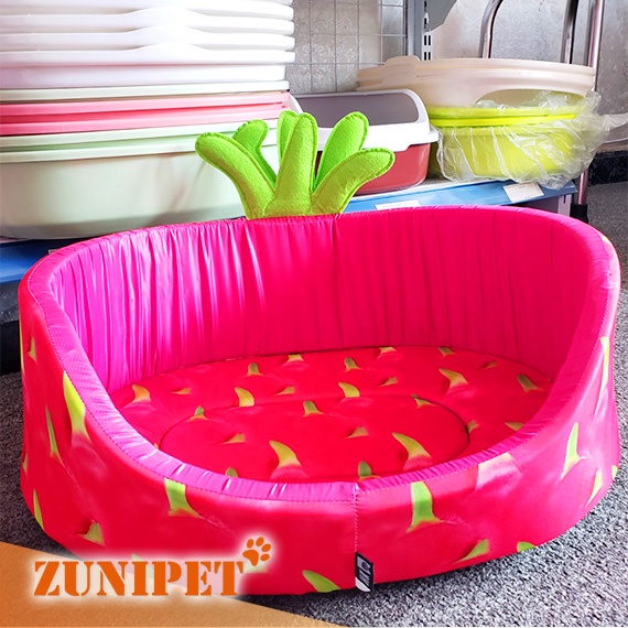 Ổ nằm nệm nằm hình trái cây xinh xắn cho chó mèo