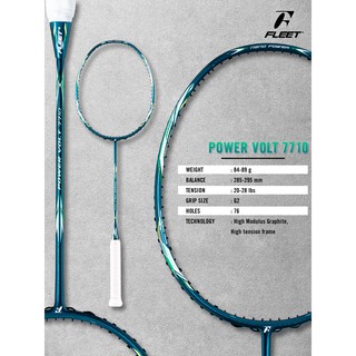Vợt cầu lông fleet power volt 7710