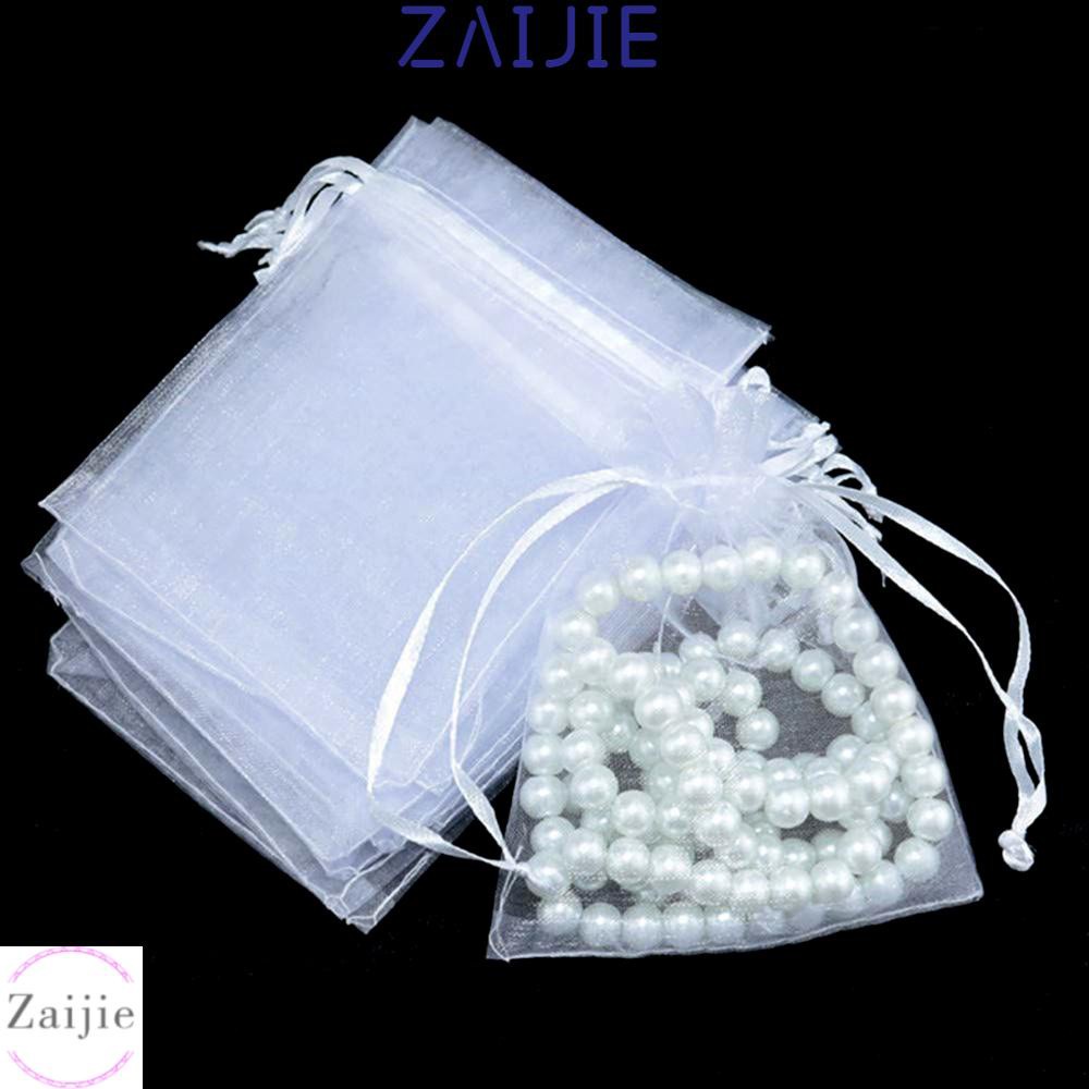 Set 25 / 50 Túi Lưới Dây Rút Đựng Quà / Trang Sức Tiện Dụng | BigBuy360 - bigbuy360.vn