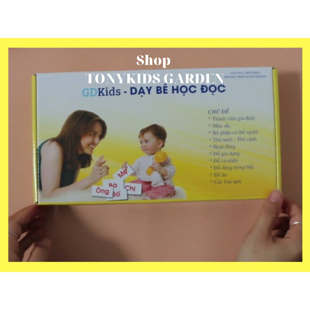 flashcard glenn doman - Dạy Trẻ Biết Đọc bộ cơ bản GDKids