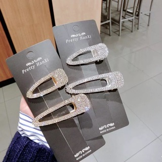 Set 2 kẹp tóc đính đá nhí lấp lánh 343