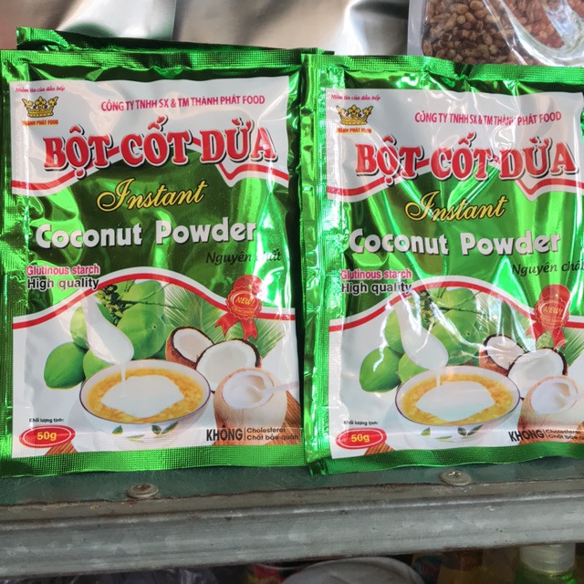 Bột cốt dừa