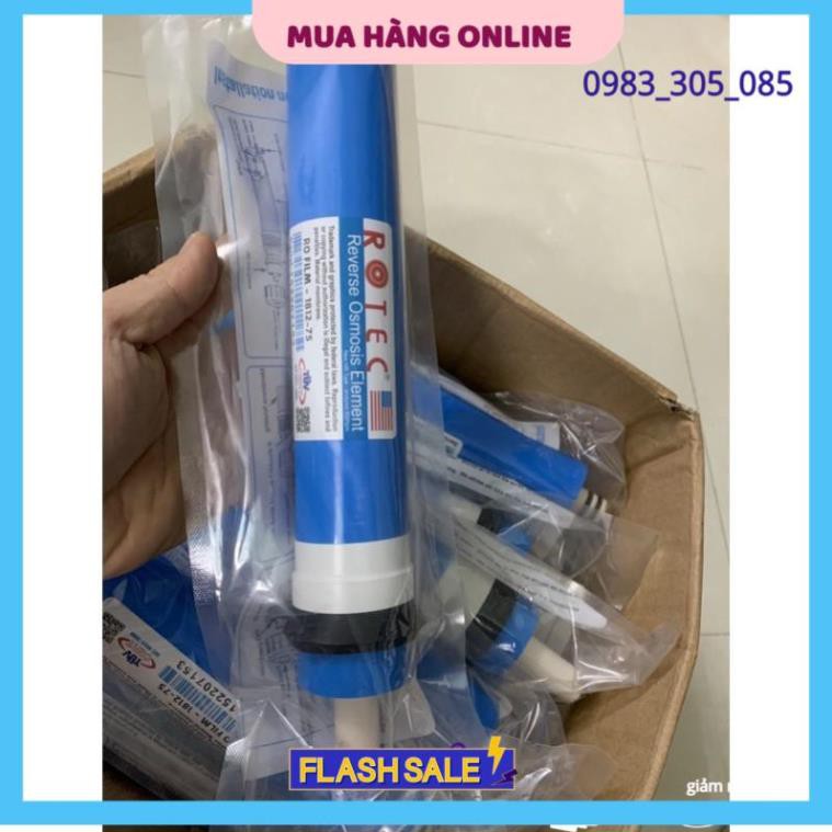 (Giá Sốc) Màng Lọc Nước Ro Rotec - 75G 👉 Màng Lọc RO 👉 Lõi Lọc Số 4 Rotec