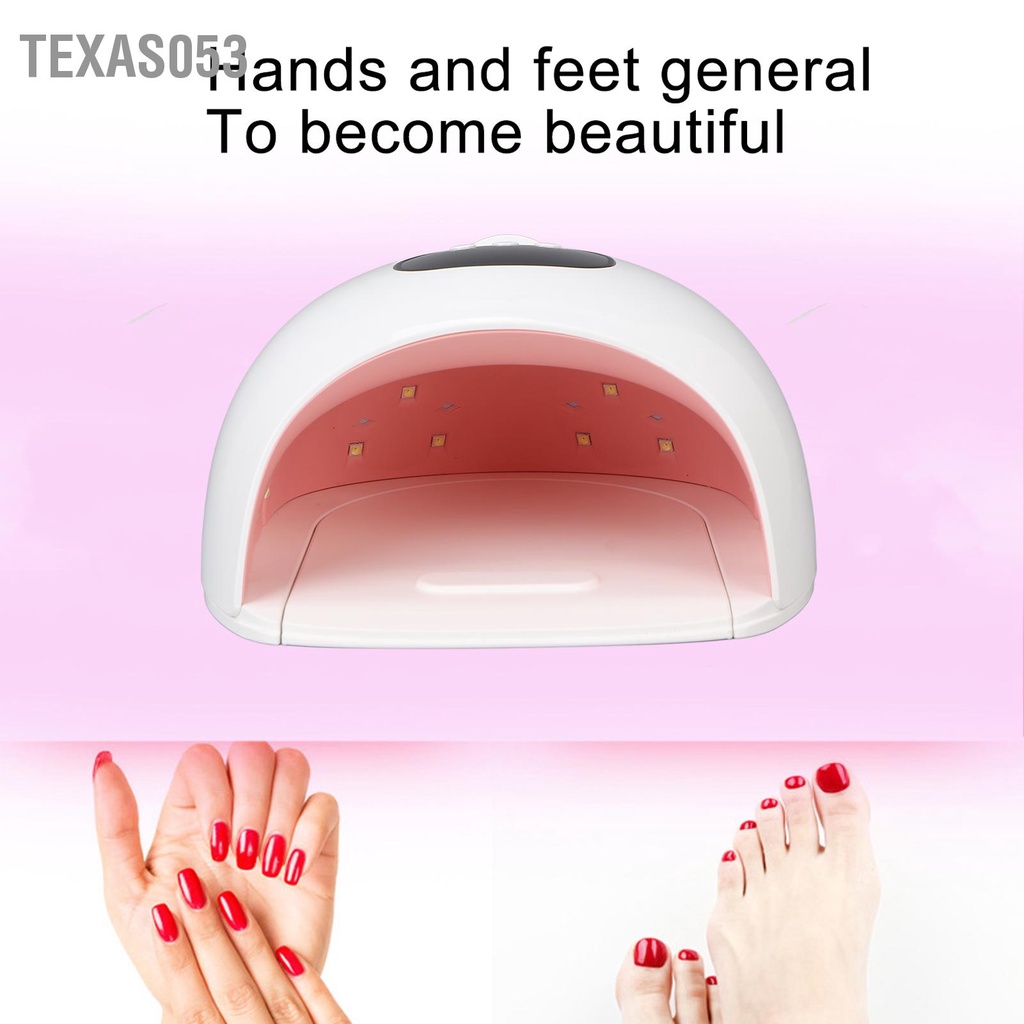 [Hàng mới về] Đèn hong khô sơn gel 36 chip 72W 100-240V làm khô nhanh tiện dụng