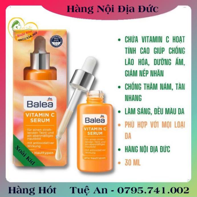 Serum Vitamin C sáng da, mờ thâm, chống lão hoá và nếp nhăn Balea Đức   .