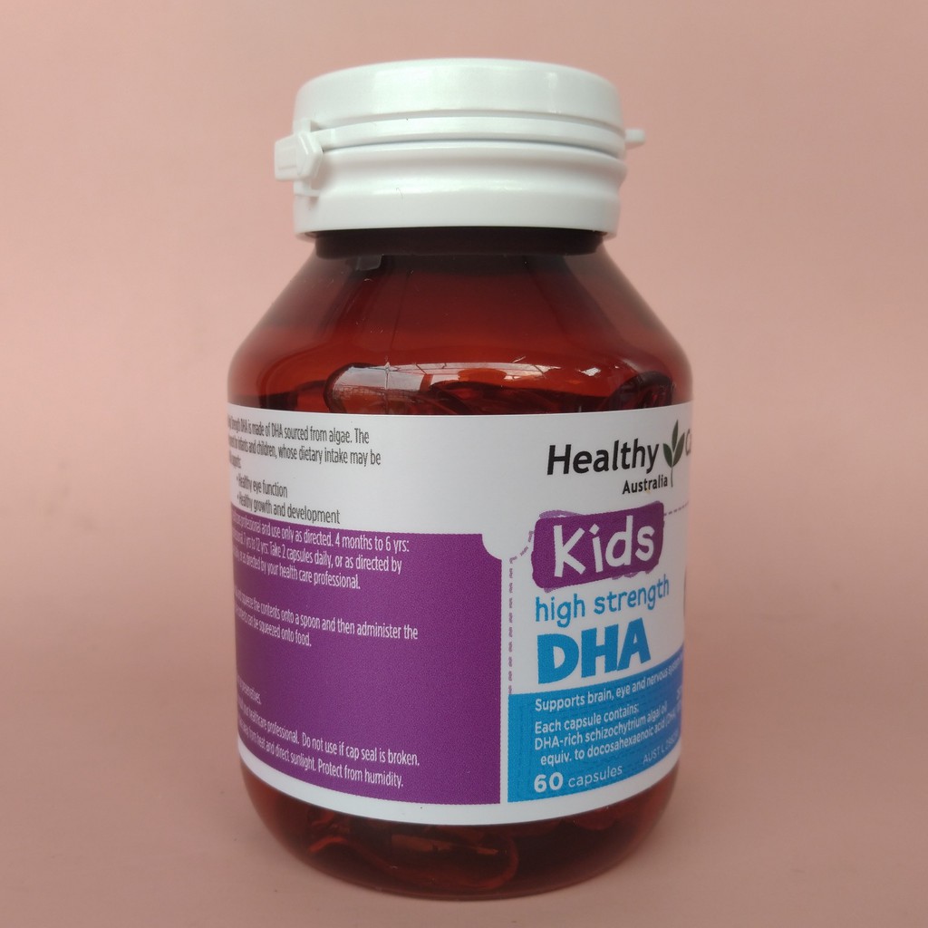 Viên uống DHA Healthy Care cho bé từ 4 tháng tuổi