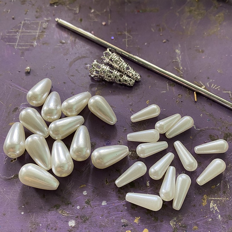 10 hạt giọt nước 13*6mm