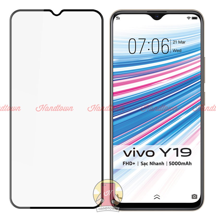 Cường Lực Viền Mỏng Dành Cho Vivo Y19 / Y11 2019 Không Lấn Màn