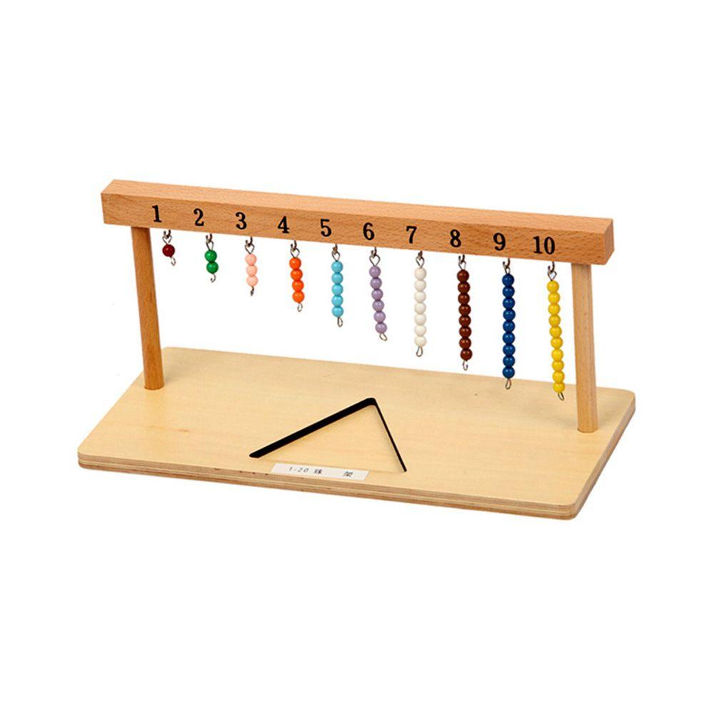 Hạt Màu Đánh Số 1-20 Số Đếm Màu Sắc Dành Cho Trẻ Em