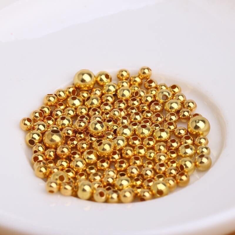 Charm bi bạc mạ vàng 2-3-4mm - MH820