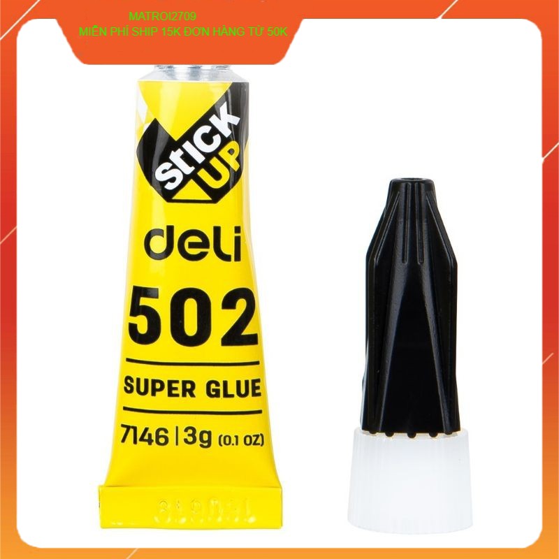 [HCM] Keo Dán Đa Năng Deli 502 (1 tuýp)