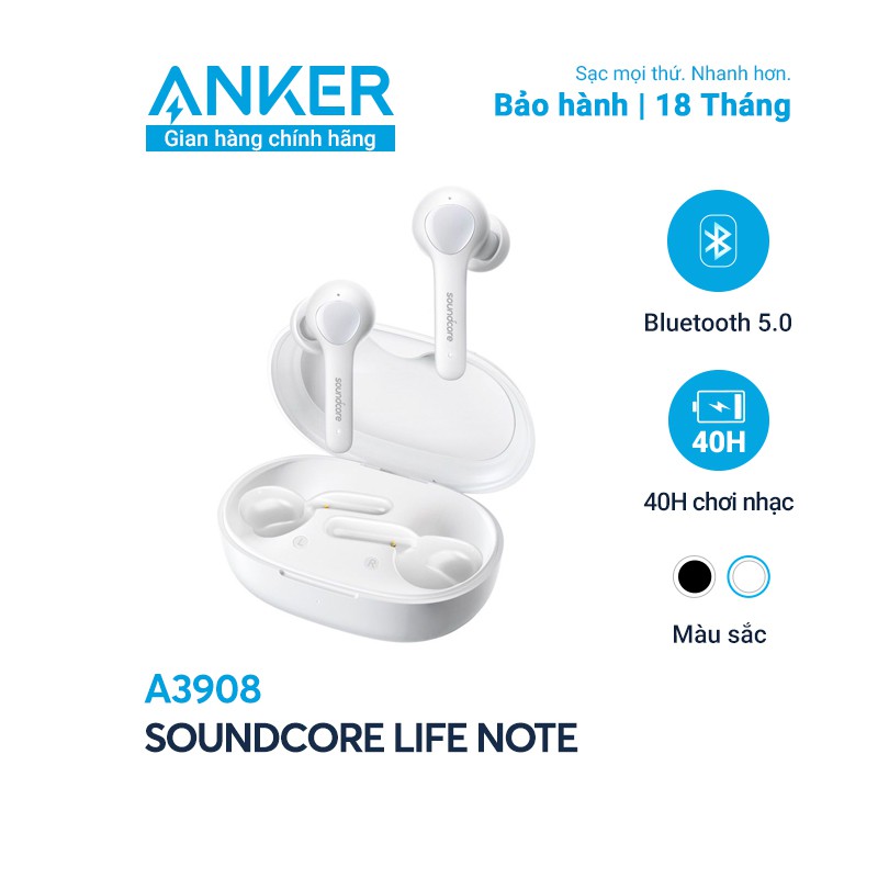 Tai nghe bluetooth TWS SOUNDCORE Life Note (by Anker) - A3908