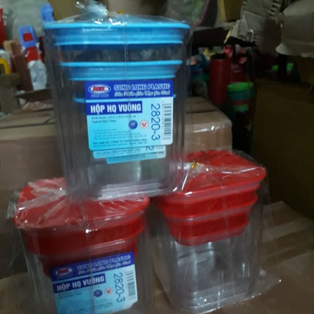 Hộp hàn quốc vuông