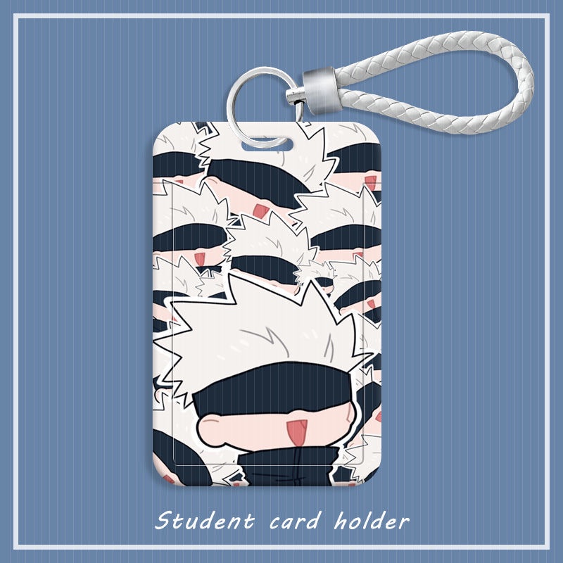 Ví Đựng Thẻ Họa Tiết anime jujutsu kaisen gojo satoru subway Dễ Thương Ốp
