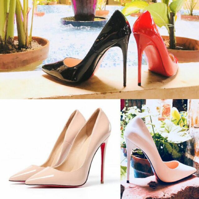 Giày cao gót đế đỏ 11-12p