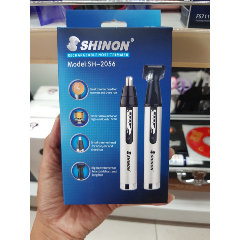 MÁY CẠO RÂU VÀ TỈA LÔNG MŨI SHINON SH-2056 (TO2237)