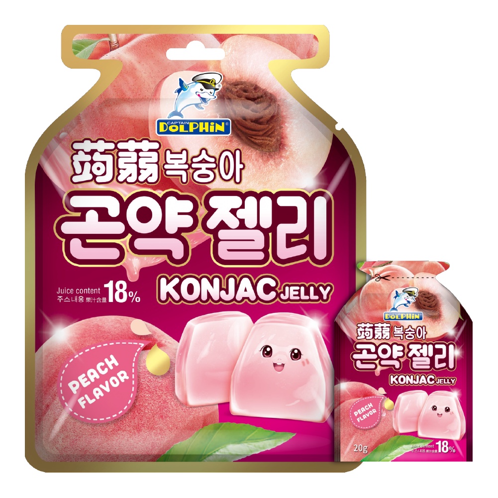 Thạch Trái cây Dolphin KONJAC Jelly 300g
