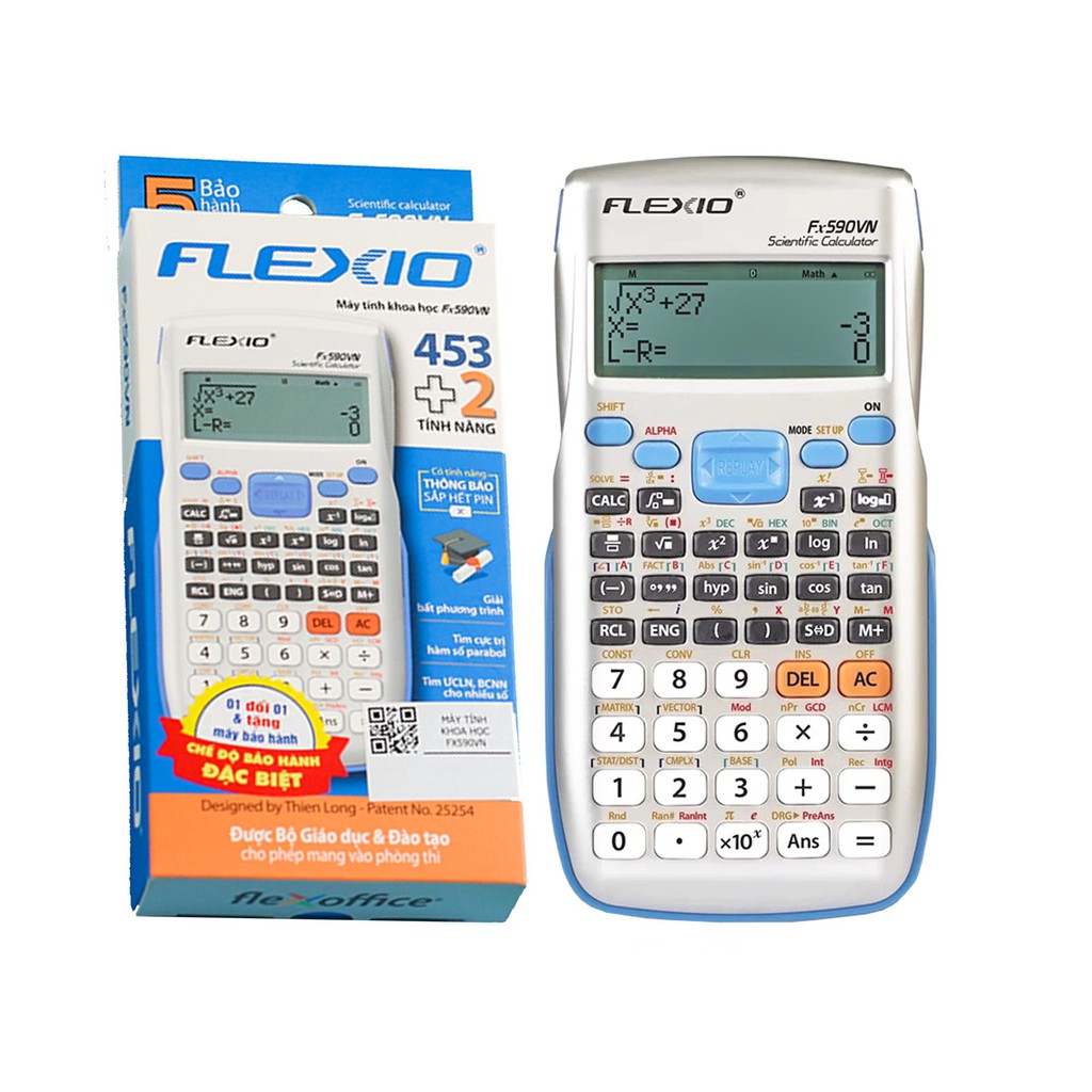 Máy Tính Khoa Học - Flexio Thiên Long - FX590VN