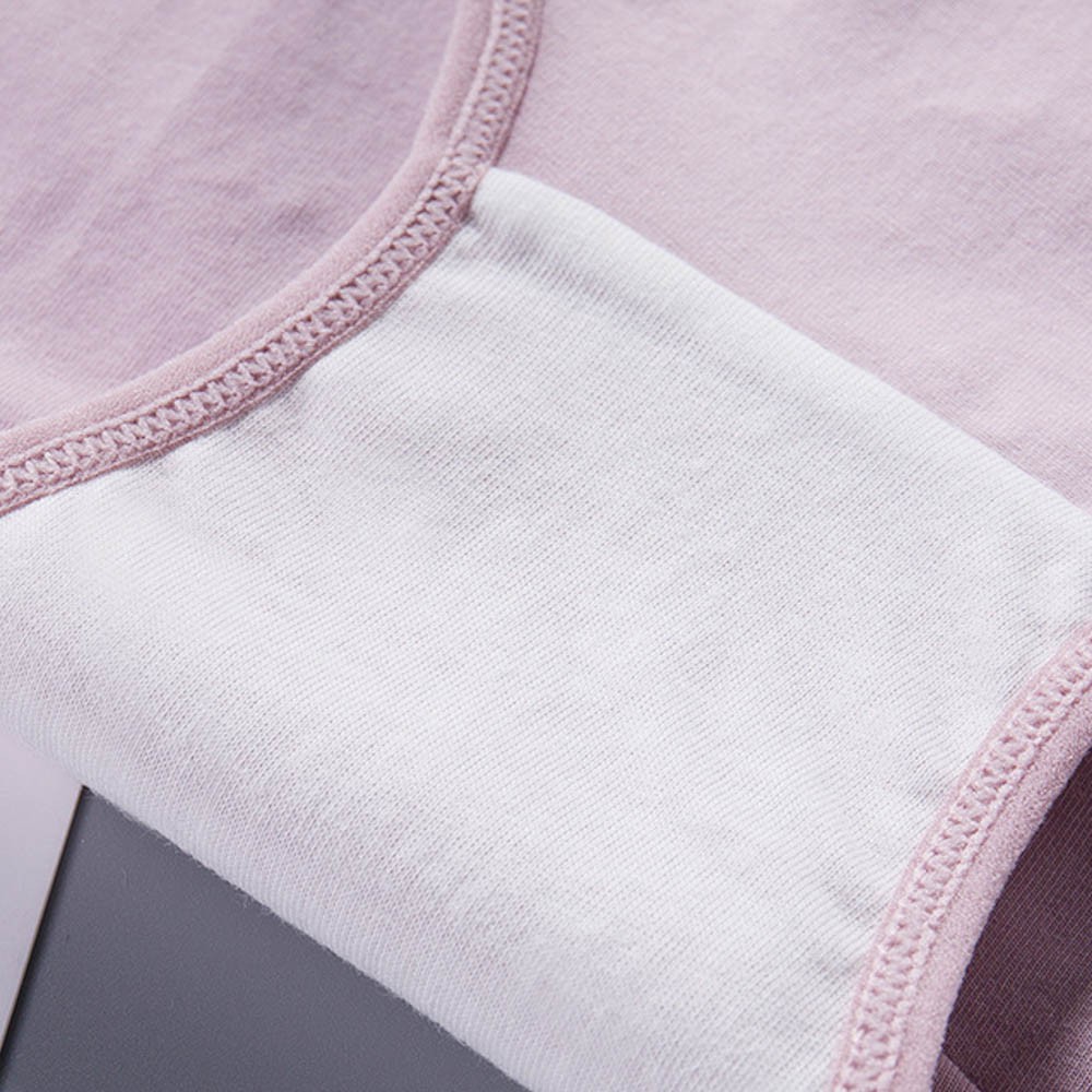 Quần Lót Nữ Cạp Cao-Quần Lót Cotton Gen Bụng Kháng Khuẩn Hoa Lá Thanh Nhã Cao Cấp S76