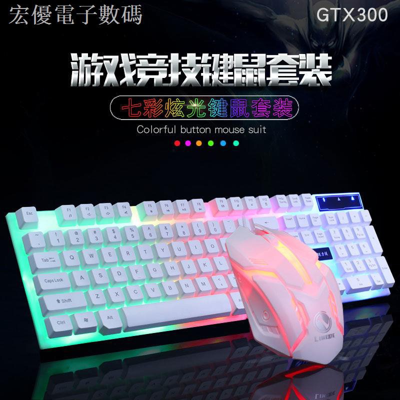 Bộ Chuột Và Nút Bàn Phím Hình Tròn Dạ Quang Phong Cách Punk Retro | BigBuy360 - bigbuy360.vn