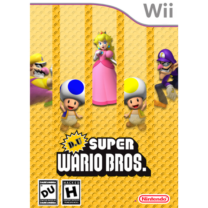 Vỏ Bảo Vệ Máy Chơi Game Nintendo Wii D.u Super Mario Ốp