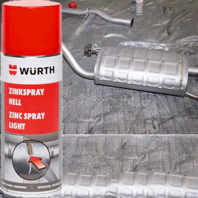 Sơn mạ kẽm chống rỉ chịu nhiệt zinc spray 400nl