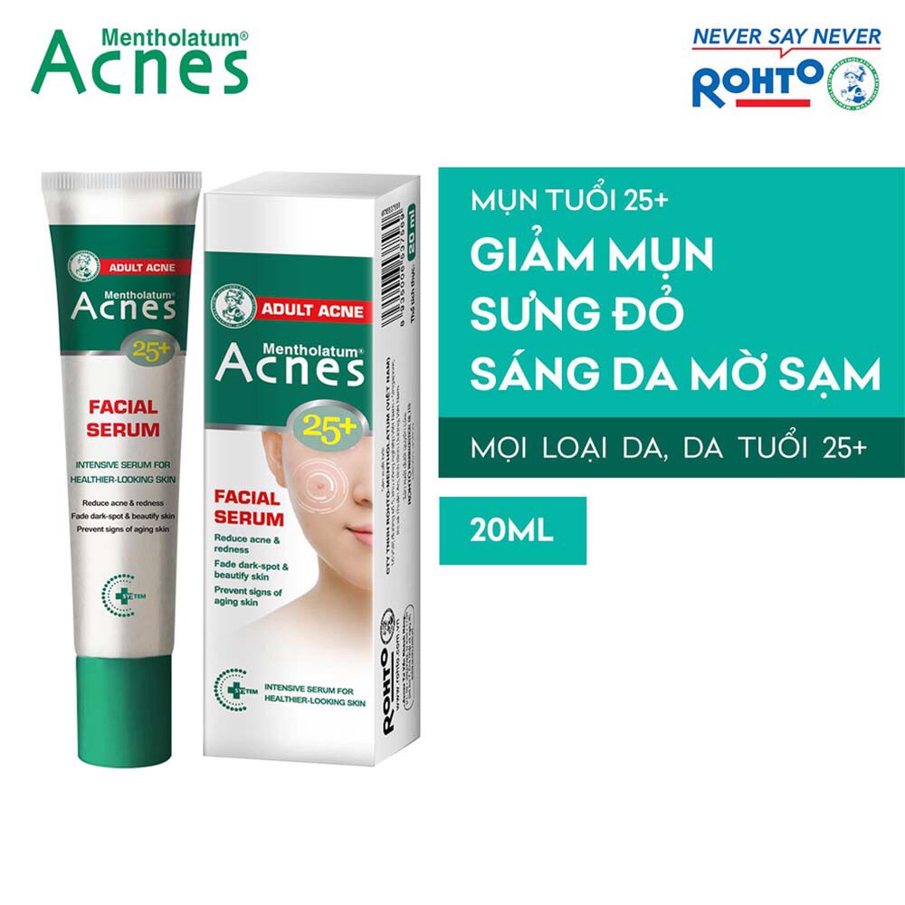 Tinh Chất Chuyên Biệt Cho Da Mụn Rohto Acnes 25+ Facial Serum