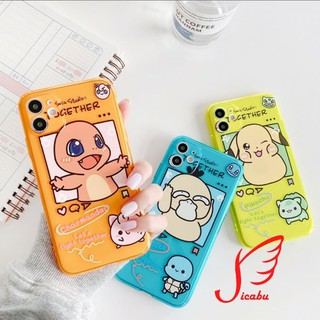 Ốp Lưng Iphone Pokemon Neon Siêu Cute - Từ Iphone 6 Đến Iphone 11 Pro Max