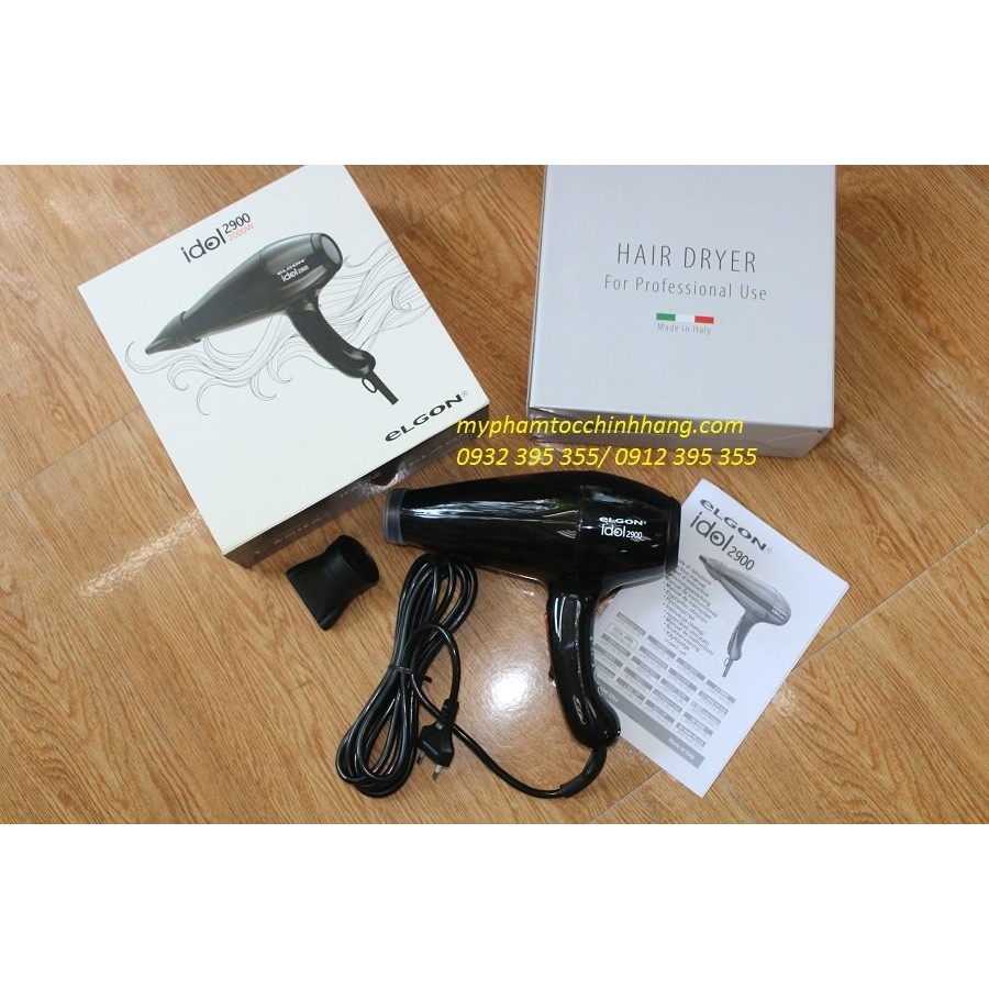 MÁY SẤY TÓC CHUYÊN NGHIỆP ELGON CÔNG SUẤT 2000W - Ý