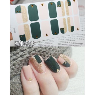 Miếng dán móng tay - Nail Wraps (14 miếng dán khô)