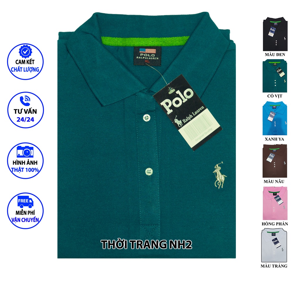 Áo Phông Nam Polo có cổ vải coton chất lượng cao mẫu mới hàng cao cấp xuất khẩu - Mã 04