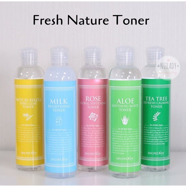 Nước hoa hồng Secret Key Fresh Nature Toner