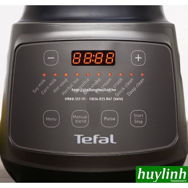 [Mã ELHAMS5 giảm 6% đơn 300K] Máy làm sữa hạt - xay sinh tố nóng lạnh Tefal BL967B66 - 1.75 lít - 1300W