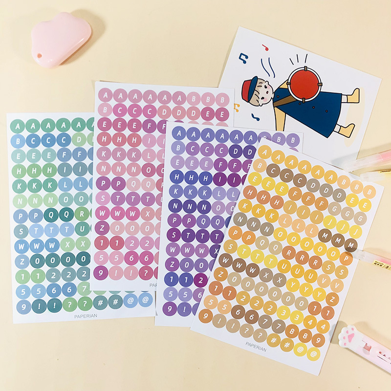 Flowertree Sticker Nhãn Dán Hình Cây Chanh Độc Đáo Dùng Trang Trí Nhật Ký