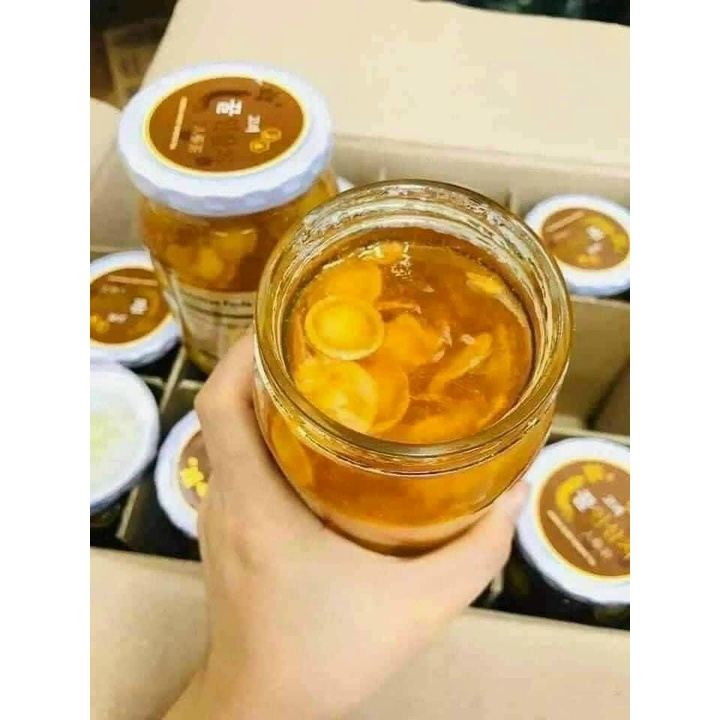 Sâm Ngâm Mật Ong Bio Hàn Quốc Hũ 580g